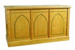 Large wooden communion table SRCT913d Worcester, MA