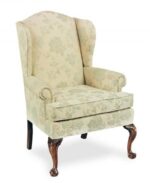 Light yellow floral platform pulpit chair 5129-01 Portland, OR