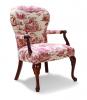 Pink floral platform pulpit chair 5143-01 Philadelphia, PA