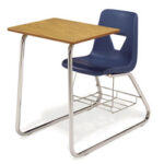 Dark blue classroom desk SR2440BR Detroit, MI