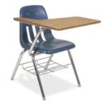 Dark blue classroom desk SR9700BR Indianapolis, IN
